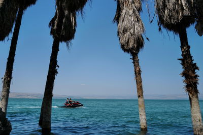 חוף כנרת, אתמול