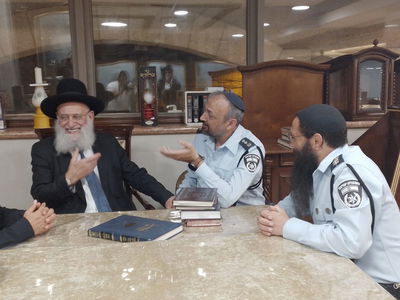 רבנות משטרת ישראל נערכת להילולת 'האור החיים' הקדוש