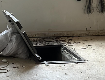 הבור שאותר במסגד