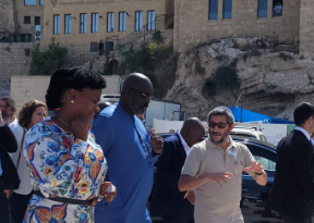 נשיא ליבריה בכותל, היום