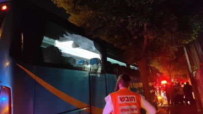 זירת האירוע בשכונת א-טור במזרח ירושלים