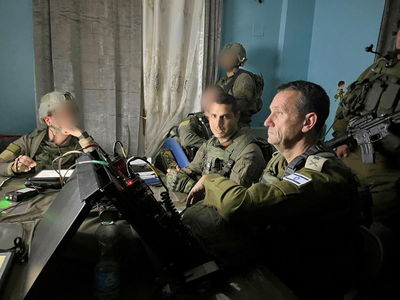 הרמטכ"ל בג'נין, אמש