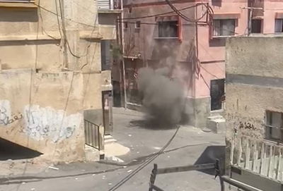 כך נטרל צה"ל 11 מטעני נפץ שמחבלים הטמינו בכבישים בג'נין