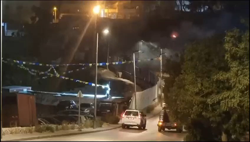 פעילות כוחות המשטרה הערב באזור עיסאוויה ומזרח ירושלים