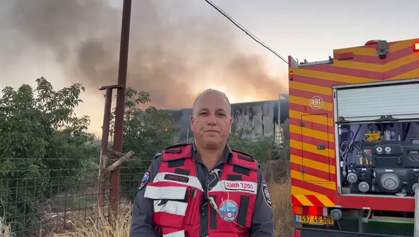 מת"ח זבולון טפסר משנה גיל ברסנו שנכח באירוע