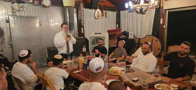 השיעור של הרב, אמש