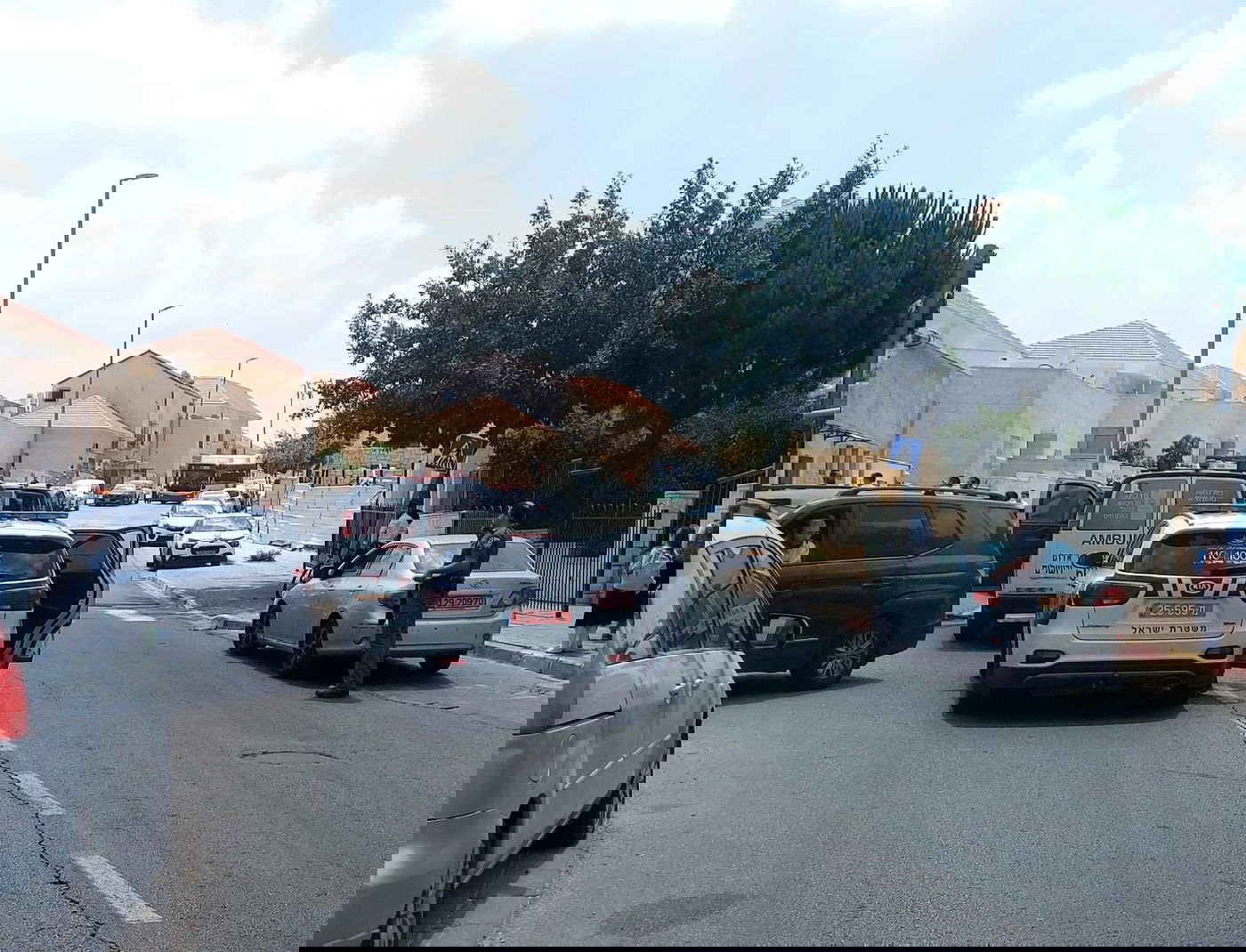 זירת התאונה