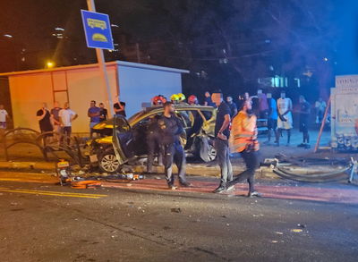 זירת התאונה, הלילה