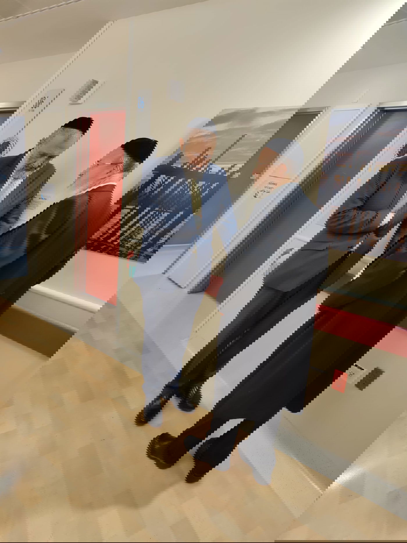 דרעי והגרב"צ אזרחי בבית החולים, היום