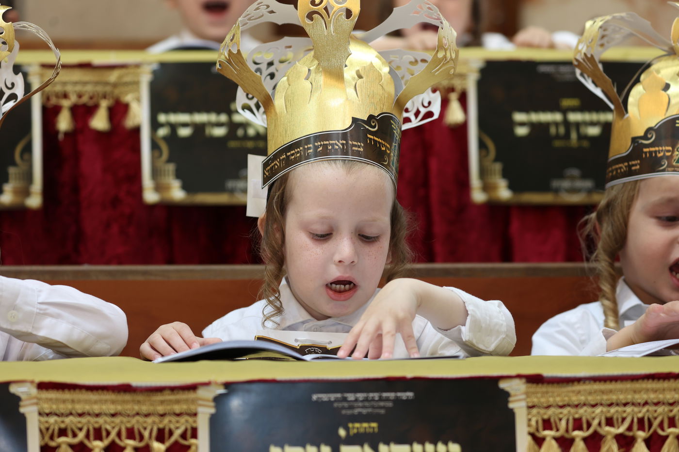 'חומש סעודה' בת"ת דושינסקיא בירושלים | תיעוד