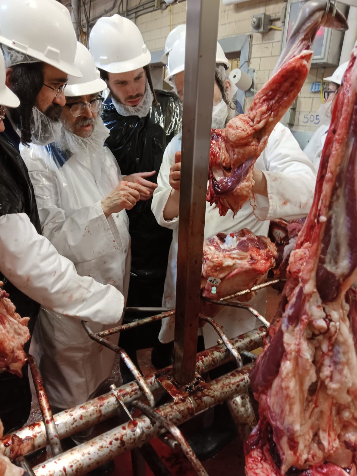 האדמו"ר מסאטמר ביקר במשחטה בפאסטוויל איווה | תיעוד