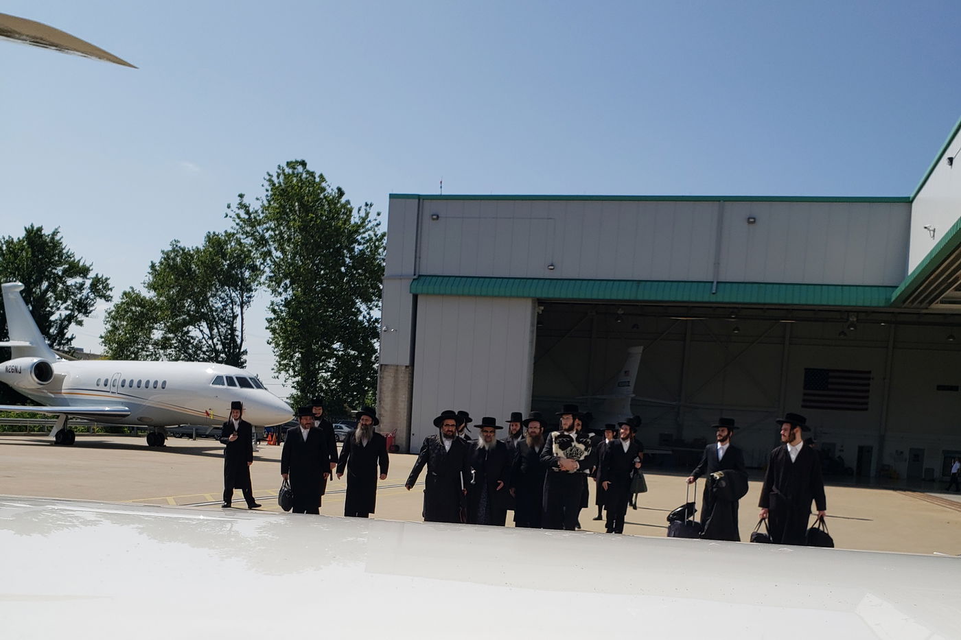 האדמו"ר מסאטמר ביקר במשחטה בפאסטוויל איווה | תיעוד