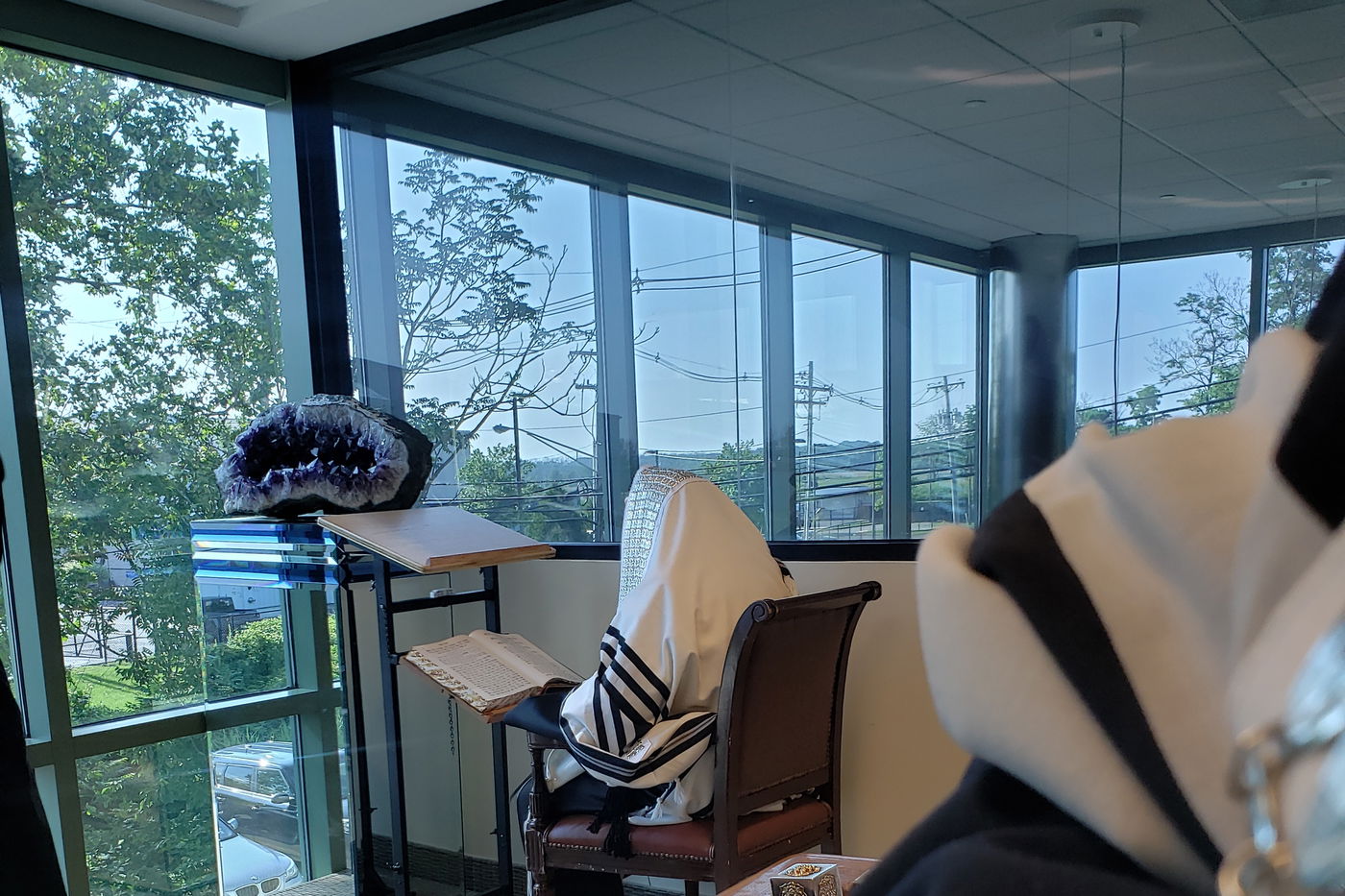 האדמו"ר מסאטמר ביקר במשחטה בפאסטוויל איווה | תיעוד