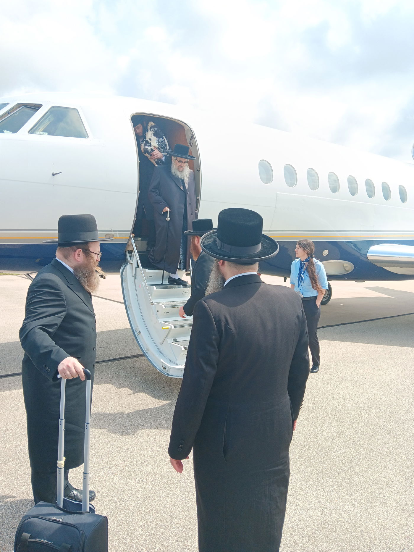 האדמו"ר מסאטמר ביקר במשחטה בפאסטוויל איווה | תיעוד