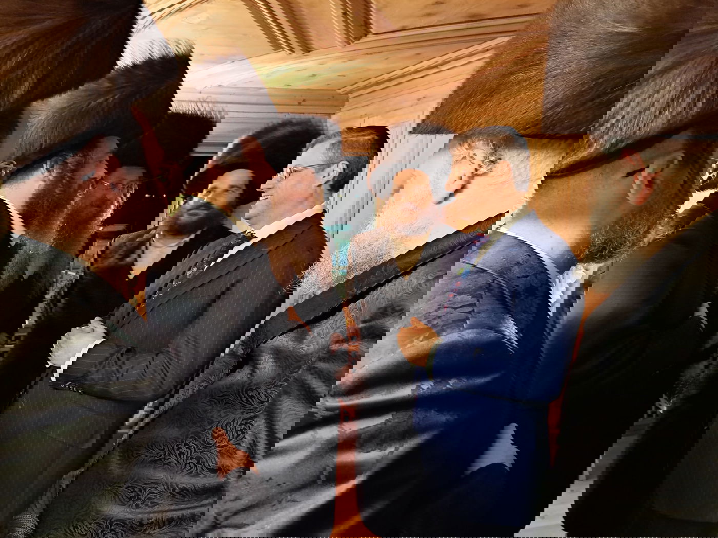 האדמו"ר מפיטסבורג נופש בדאבס בשוויץ | תיעוד