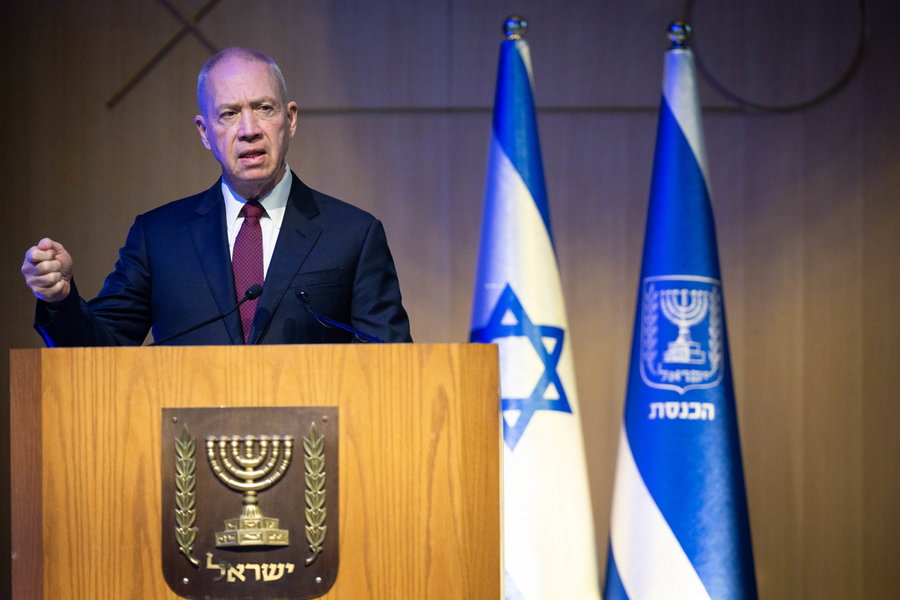 השר יואב גלנט