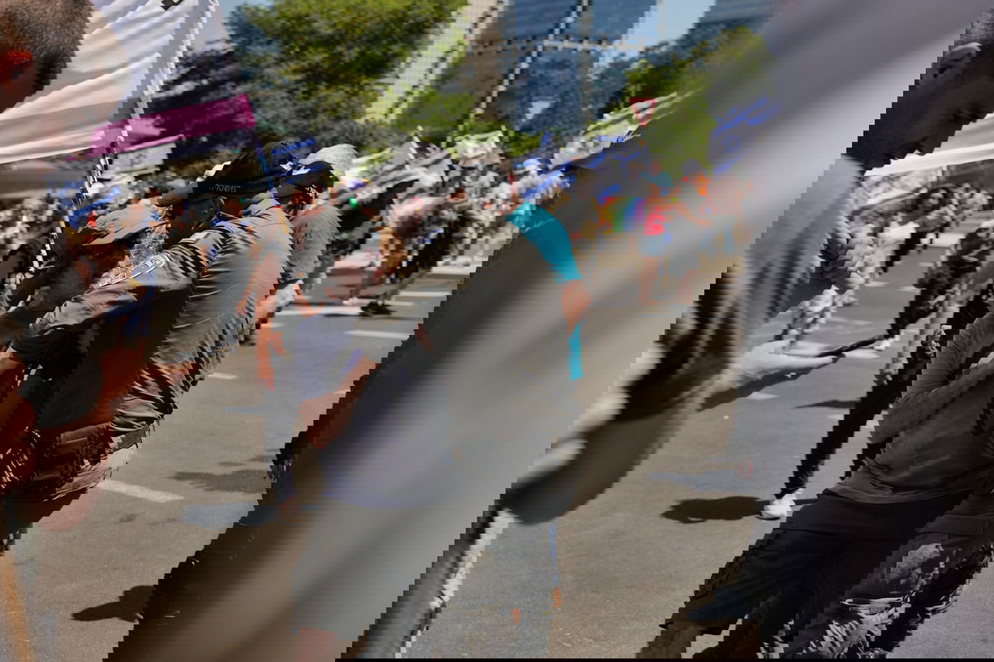 77 מפגינים נעצרו במהלך "יום השיבוש" ו-3 שוטרים נפצעו; קצין באמ"ן תקף שוטר ונעצר