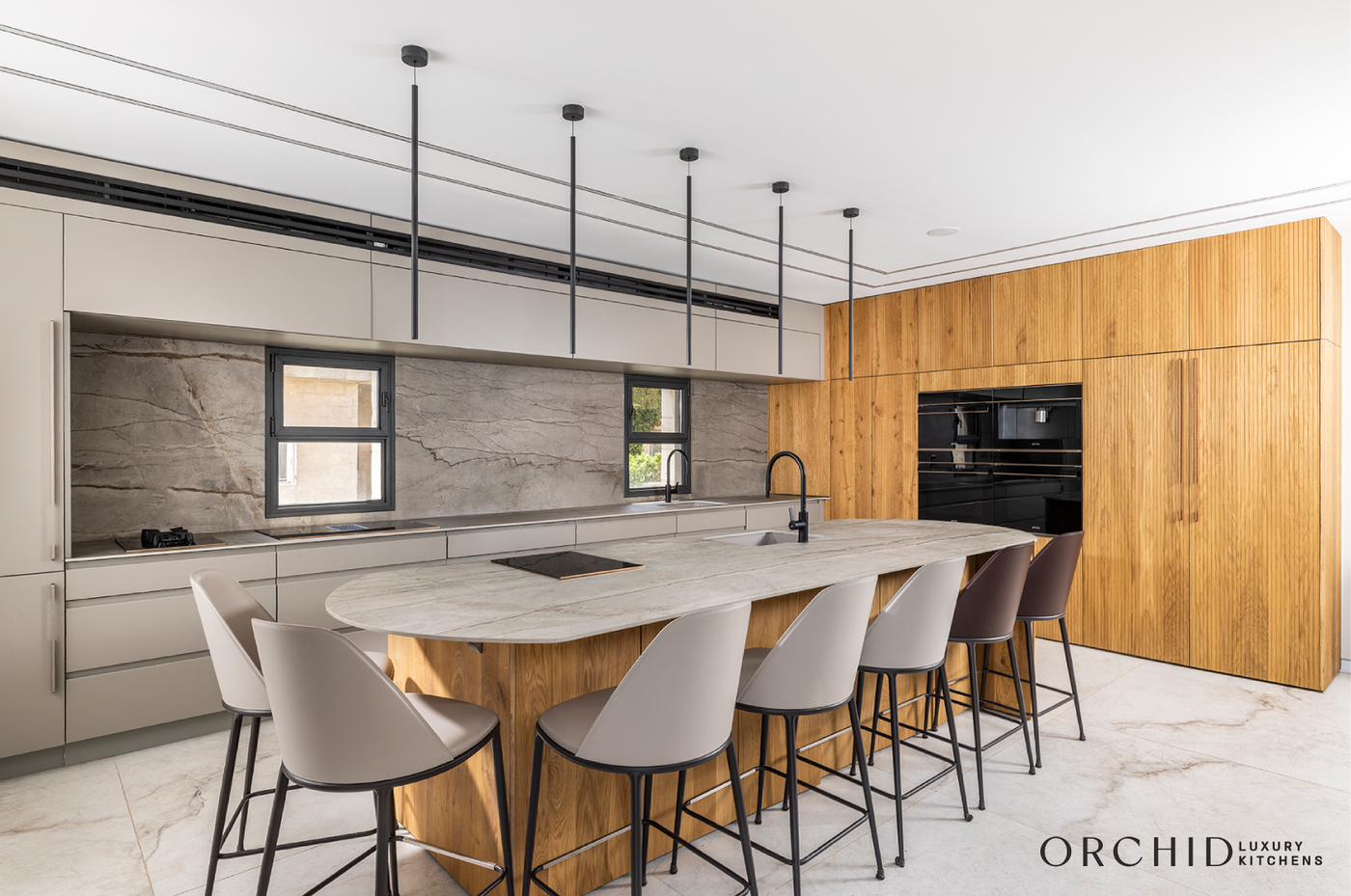 מטבחי אורכיד. אדריכלות: תמר בן אלבז