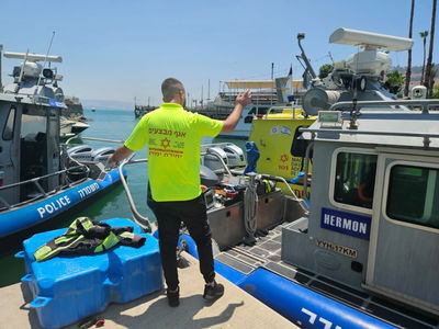 אסון: ילד בן 12 נפגע קשה ממדחף סירה בעומק הכנרת