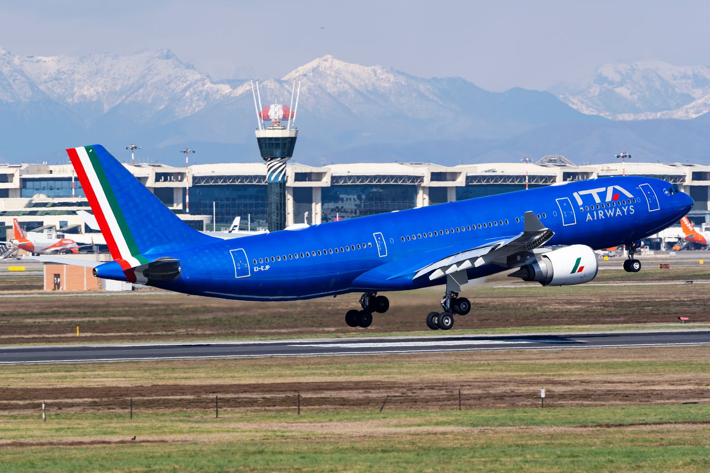 מטוס של חברת ITA האיטלקית