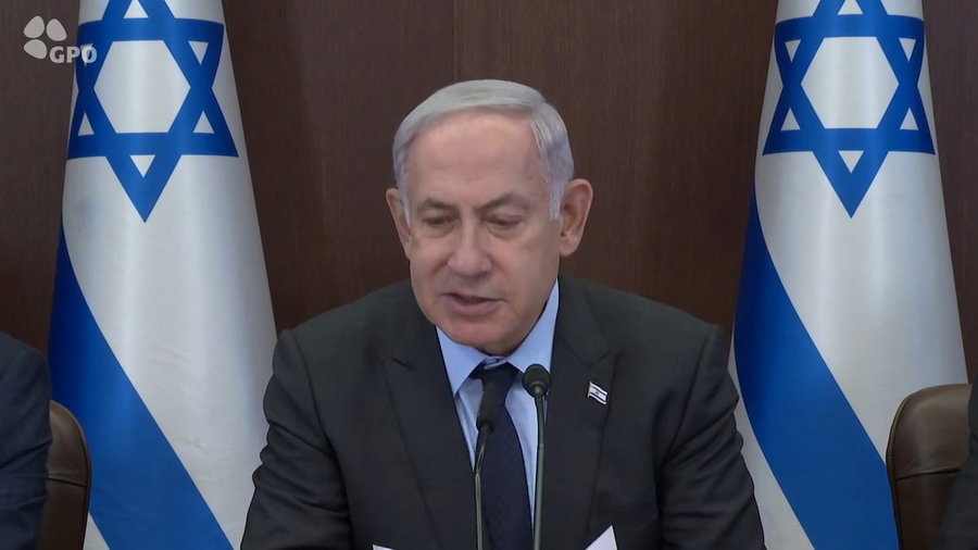 נתניהו אתמול נגד הסרבנות