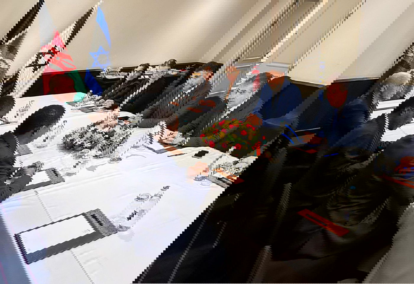 שר החוץ אלי כהן בפגישה עם מנהיגים באפריקה