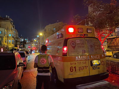 כוחות הצלה בזירת השריפה, הערב