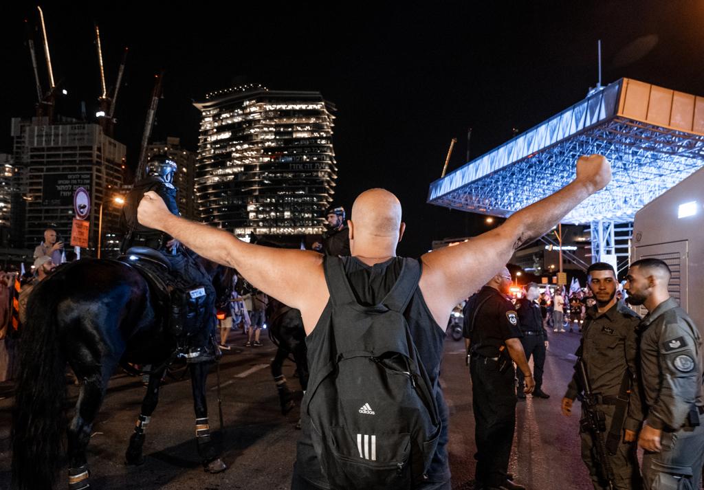 ההפגנה בנתיבי איילון