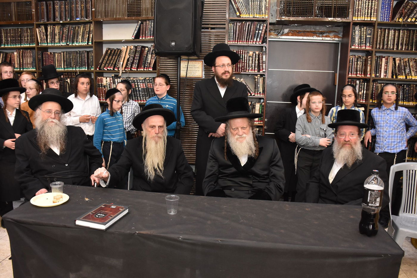 ילדי כיתה ו' בחיידר לעלוב בבני ברק נבחנו על משניות שבת