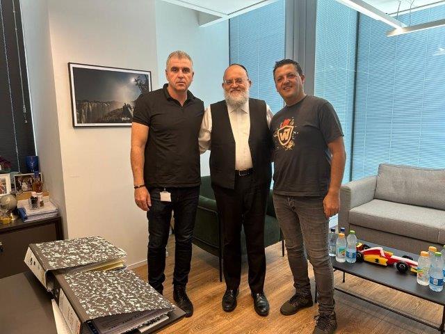 יו"ר חיים לילד נפגש עם ראשי ישרכארט