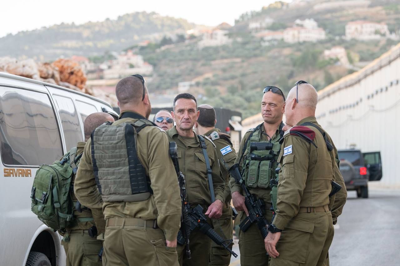 ביקור הרמטכ"ל בגבול הצפון