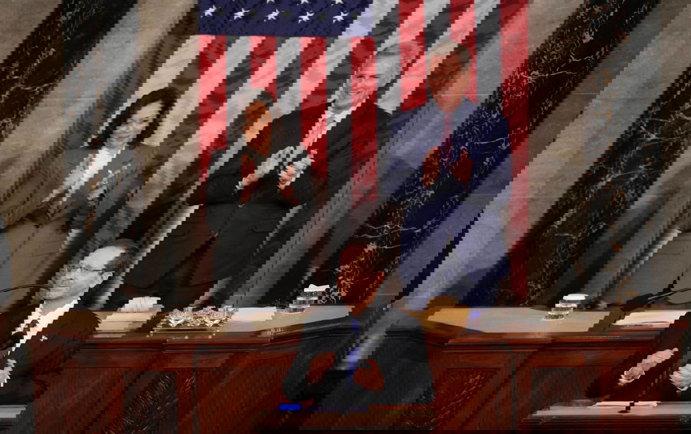 הרצוג בקונגרס, הערב