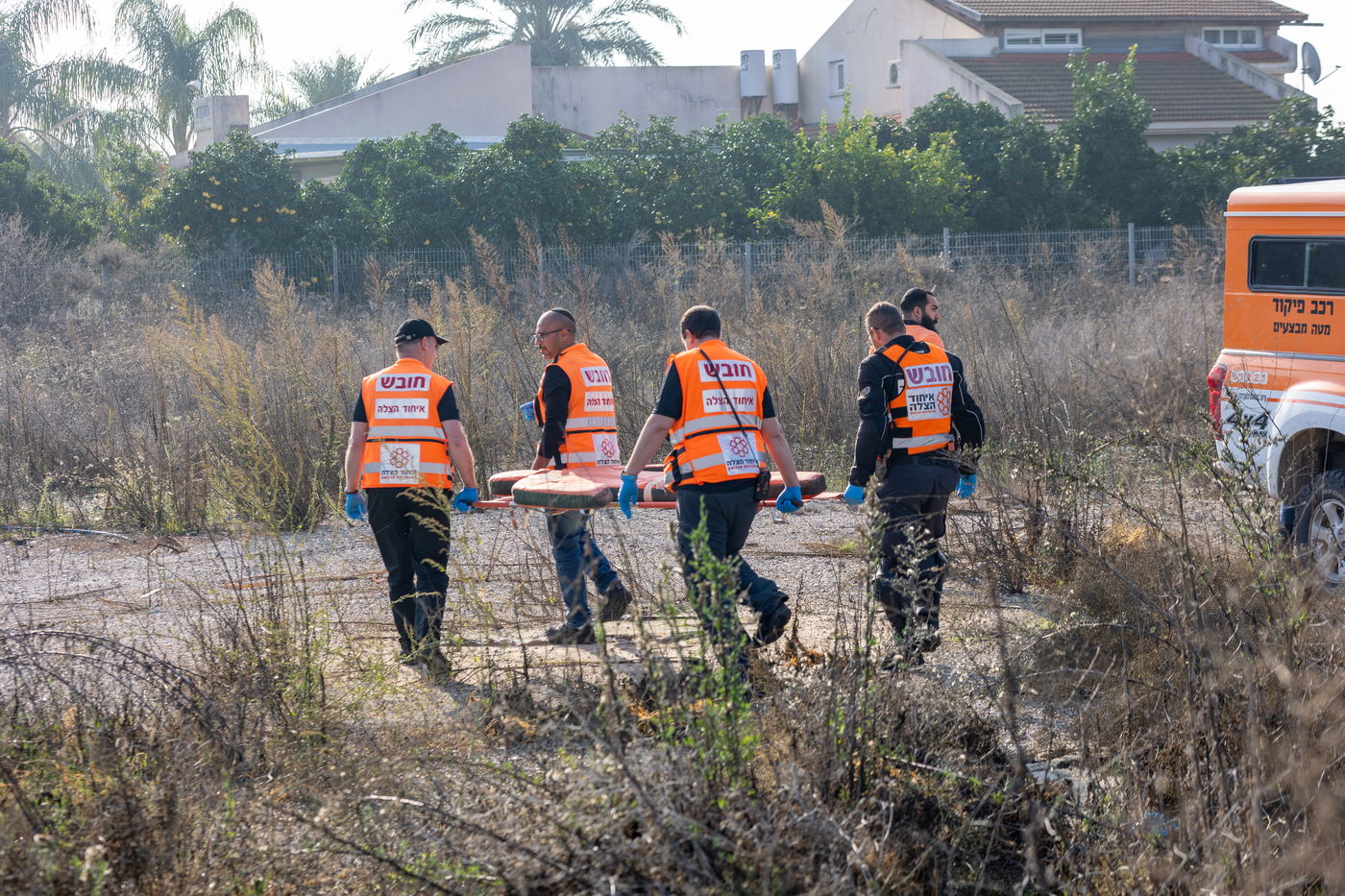 אנשי איחוד הצלה בפעולה. אילוסטרציה