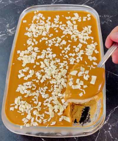 עוגת ריבת חלב עם שכבות ביסקוויטים- ללקק את האצבעות 