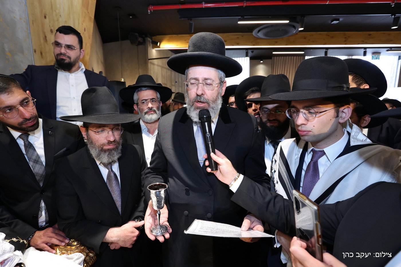 נין הראשונים לציון הוכנס בבריתו של אברהם אבינו | תיעוד
