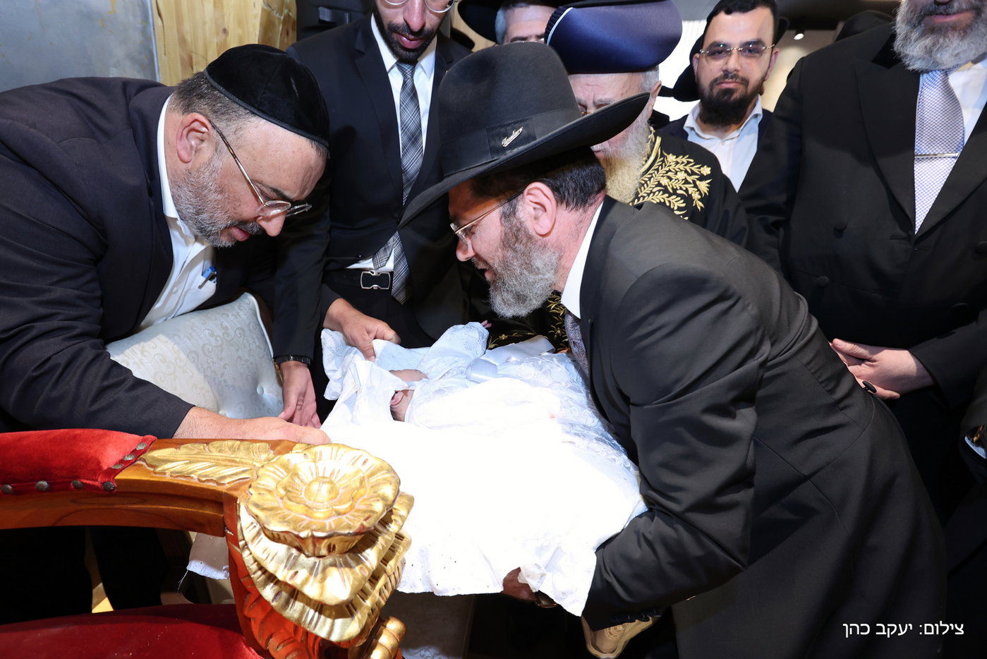 נין הראשונים לציון הוכנס בבריתו של אברהם אבינו | תיעוד