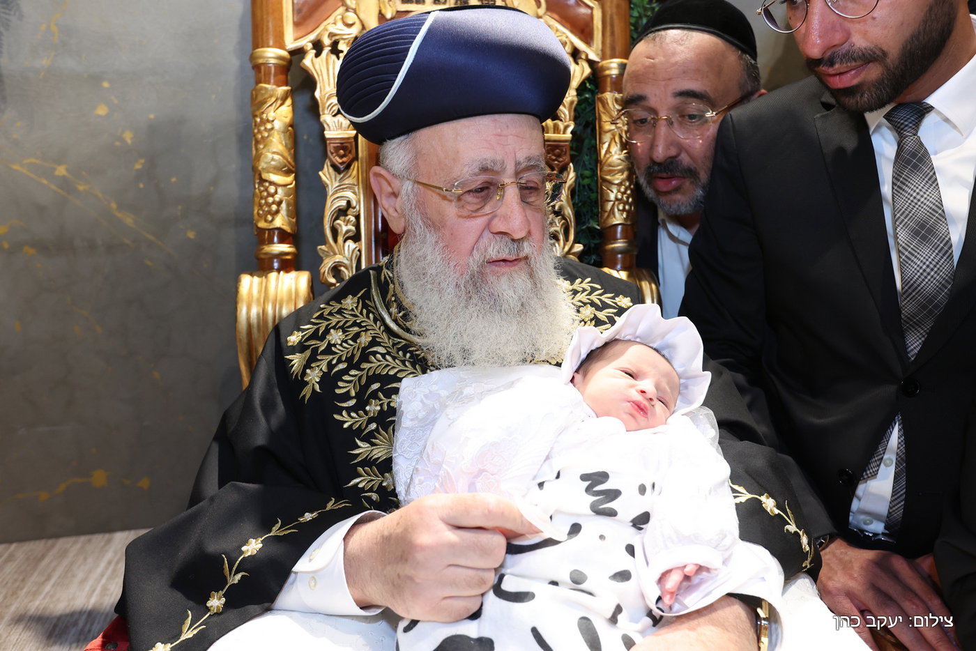 נין הראשונים לציון הוכנס בבריתו של אברהם אבינו | תיעוד