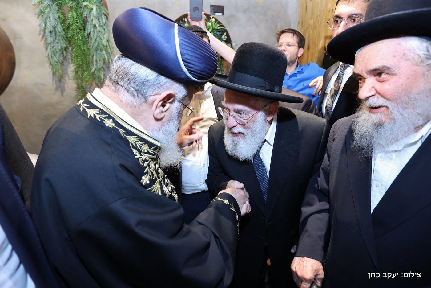 נין הראשונים לציון הוכנס בבריתו של אברהם אבינו | תיעוד