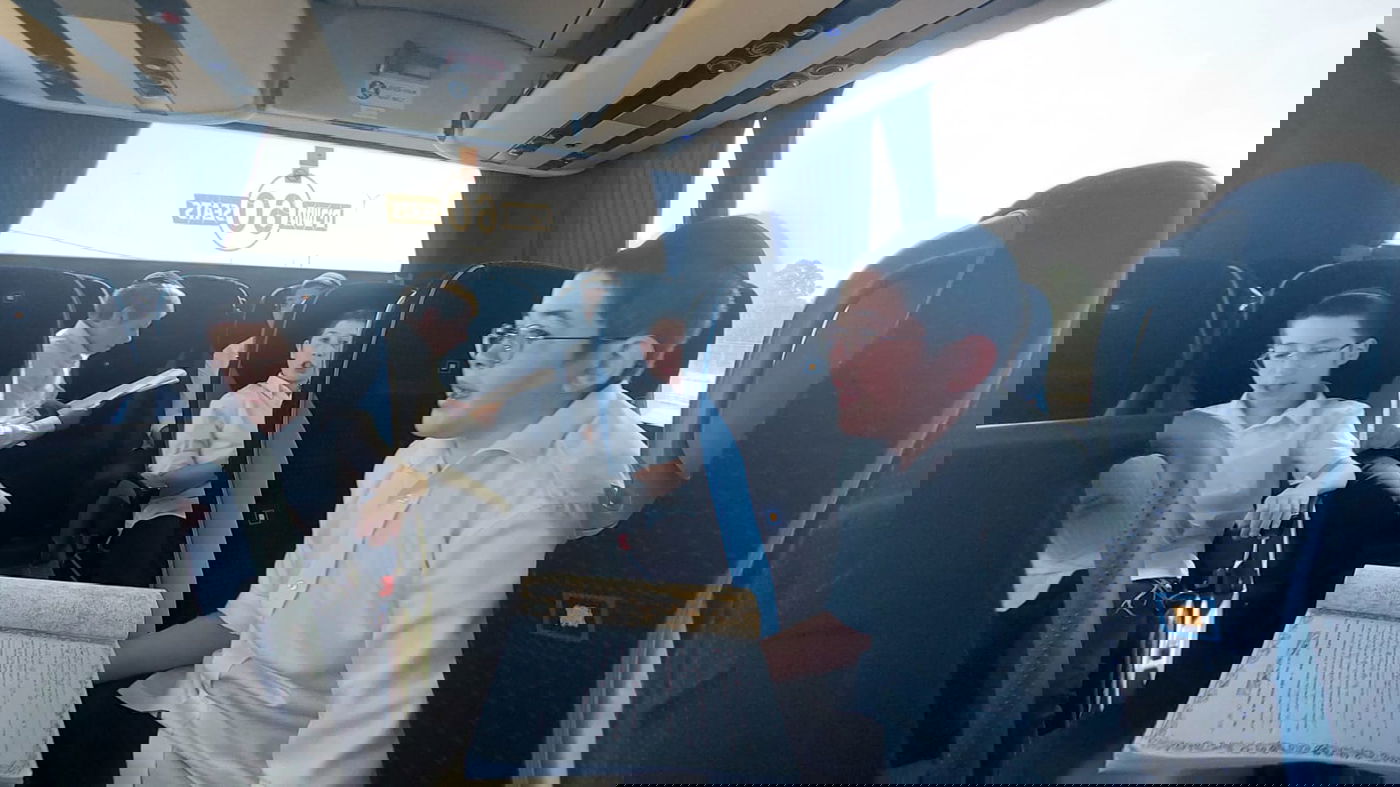 ה'שטייגען' של הרב הראשי עם ילדי החיידר | תיעוד