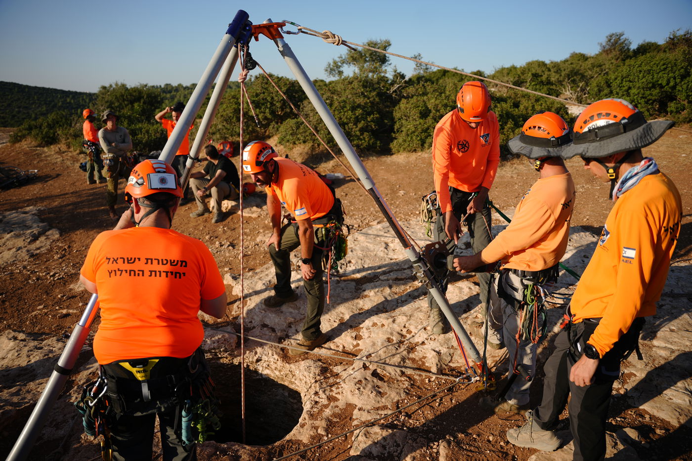 התרגיל המשותף של יחידת החילוץ עציון-יהודה והמערך האווירי של המשטרה | צפו