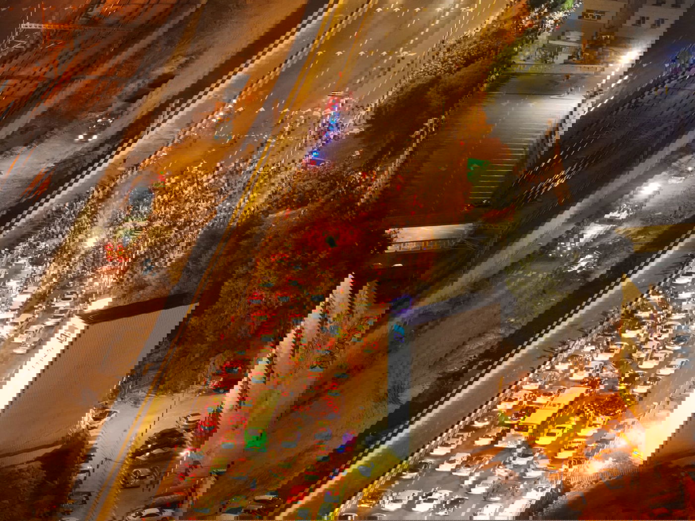 איילון צפון נחסם לתנועה, הערב