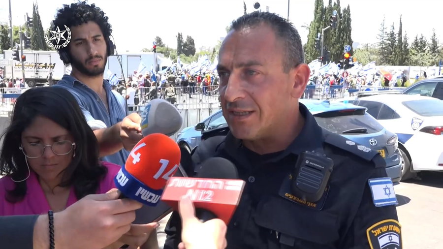 רע״ן מבצעים מחוז ירושלים סנ״צ וסאם עלי, אודות היערכות ופעילות המשטרה
