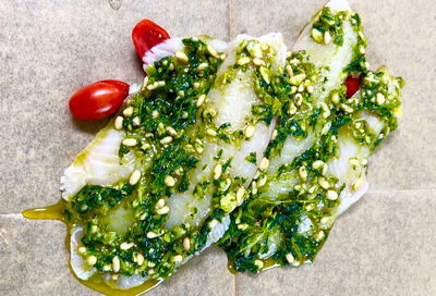 דג מושט ברוטב פסטו - לשמחות ולסתם שגרה