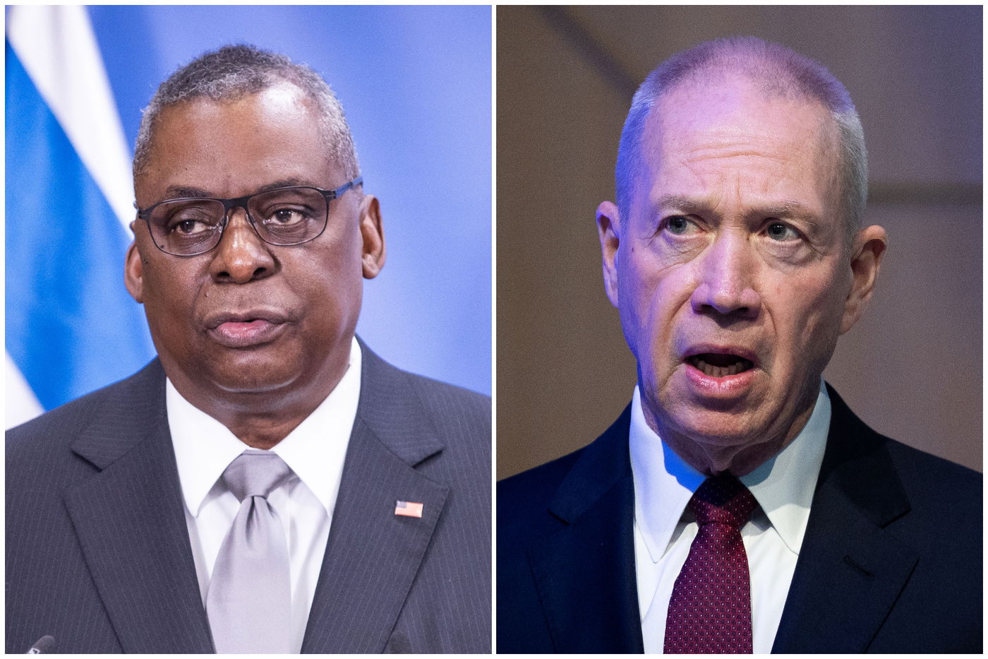 לויד אוסטין ומקבילו הישראלי 