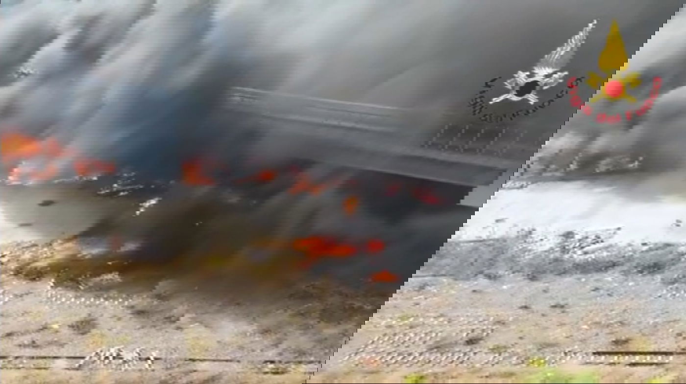 השריפות ממעוף הציפור