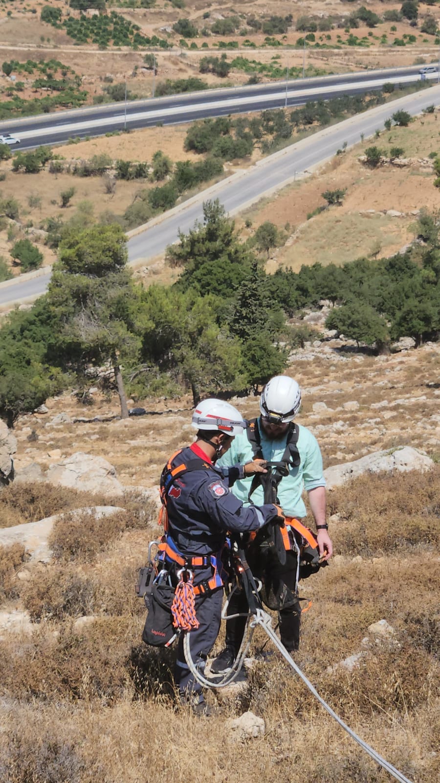 בעת חילוץ כותב השורות