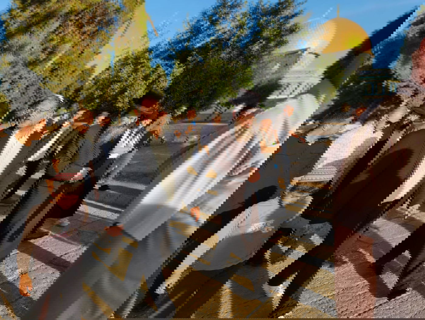 בן גביר בהר הבית, הבוקר