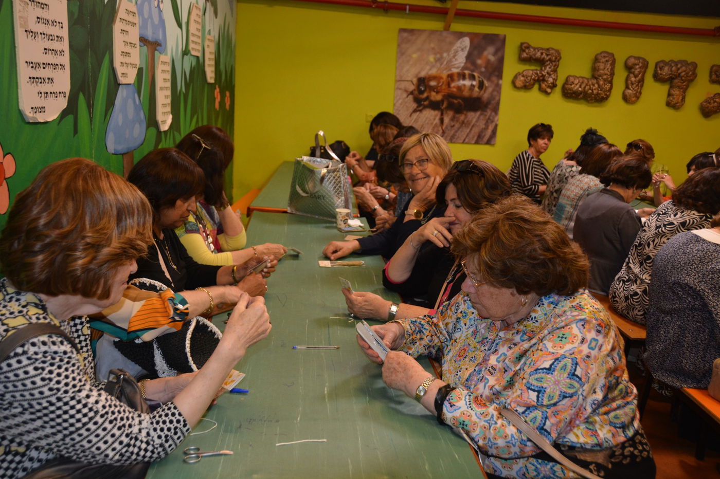 בכפר חב"ד אירחו עשרות אלמנות בנופשון מיוחד