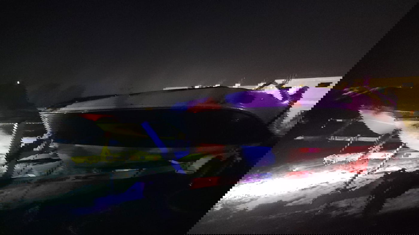 חשד להצתה: 4 סירות נשרפו בחניון בחוף גינוסר שבכנרת