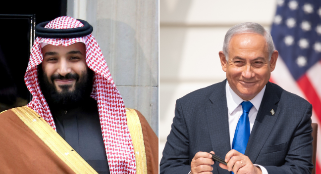 נתניהו ובן סלמאן